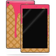 MightySkins Skin Compatible with Amazon Kindle Fire HD 8 (2017) - Ice Cream Cone | Protective, Durable, and Unique Vinyl Decal wrap Cover | Easy to Apply, Remove, and Change Styles