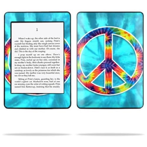  MightySkins Skin Compatible with Amazon Kindle Paperwhite (1st Generation) wrap Sticker Skins Peace Out