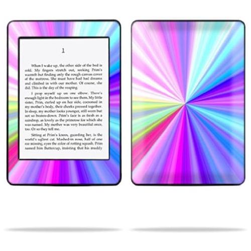  MightySkins Skin Compatible with Amazon Kindle Paperwhite (1st Generation) wrap Sticker Skins Rainbow Zoom