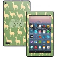 MightySkins Skin Compatible with Amazon Kindle Fire 7 (2017) - Llama | Protective, Durable, and Unique Vinyl Decal wrap Cover | Easy to Apply, Remove, and Change Styles | Made in T