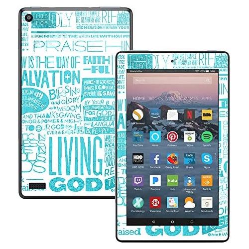  MightySkins Skin Compatible with Amazon Kindle Fire 7 (2017) - Faith | Protective, Durable, and Unique Vinyl Decal wrap Cover | Easy to Apply, Remove, and Change Styles | Made in T