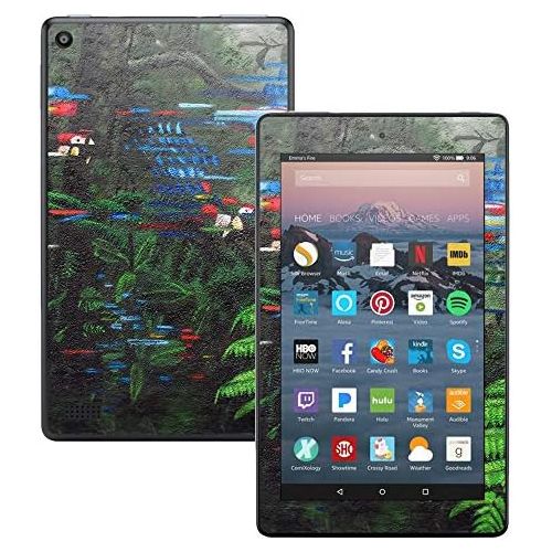  MightySkins Skin Compatible with Amazon Kindle Fire 7 (2017) - Macaws in Flight | Protective, Durable, and Unique Vinyl Decal wrap Cover | Easy to Apply, Remove, and Change Styles