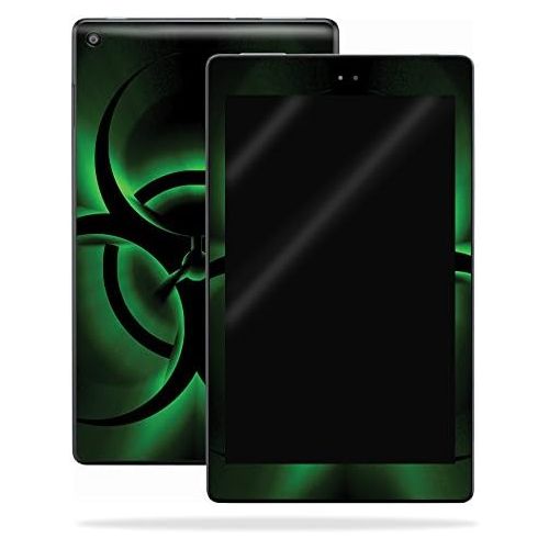  MightySkins Skin Compatible with Amazon Kindle Fire HD 8 (2017) - Bio Glare | Protective, Durable, and Unique Vinyl Decal wrap Cover | Easy to Apply, Remove, and Change Styles | Ma