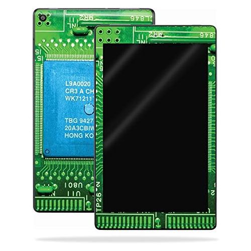  MightySkins Skin Compatible with Amazon Kindle Fire HD 8 (2017) - Circuit Board | Protective, Durable, and Unique Vinyl Decal wrap Cover | Easy to Apply, Remove, and Change Styles