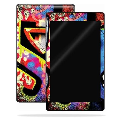  MightySkins Skin Compatible with Amazon Kindle Fire HD 10 (2017) - Loud Graffiti | Protective, Durable, and Unique Vinyl Decal wrap Cover | Easy to Apply, Remove, and Change Styles