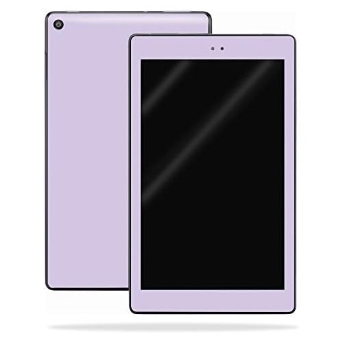 MightySkins Skin Compatible with Amazon Kindle Fire HD 8 (2017) - Solid Lilac | Protective, Durable, and Unique Vinyl Decal wrap Cover | Easy to Apply, Remove, and Change Styles |