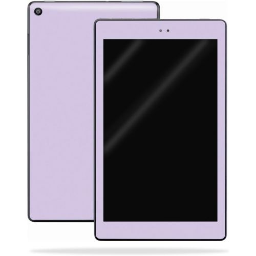  MightySkins Skin Compatible with Amazon Kindle Fire HD 8 (2017) - Solid Lilac | Protective, Durable, and Unique Vinyl Decal wrap Cover | Easy to Apply, Remove, and Change Styles |