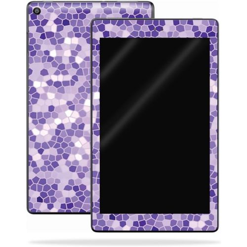  MightySkins Skin Compatible with Amazon Kindle Fire HD 8 (2017) - Stained Glass | Protective, Durable, and Unique Vinyl Decal wrap Cover | Easy to Apply, Remove, and Change Styles