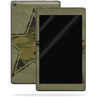 MightySkins Skin Compatible with Amazon Kindle Fire HD 8 (2017) - Army Star | Protective, Durable, and Unique Vinyl Decal wrap Cover | Easy to Apply, Remove, and Change Styles | Ma