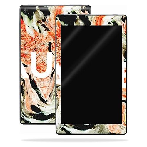  MightySkins Skin Compatible with Amazon Kindle Fire HD 8 (2017) - Sauced | Protective, Durable, and Unique Vinyl Decal wrap Cover | Easy to Apply, Remove, and Change Styles | Made