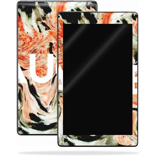  MightySkins Skin Compatible with Amazon Kindle Fire HD 8 (2017) - Sauced | Protective, Durable, and Unique Vinyl Decal wrap Cover | Easy to Apply, Remove, and Change Styles | Made