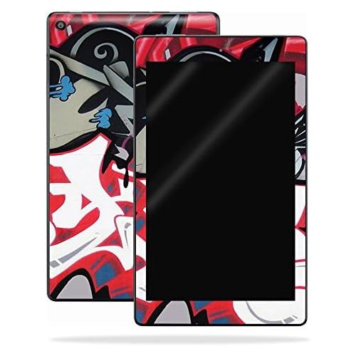  MightySkins Skin Compatible with Amazon Kindle Fire HD 8 (2017) - Graffiti Mash Up | Protective, Durable, and Unique Vinyl Decal wrap Cover | Easy to Apply, Remove | Made in The US