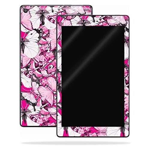  MightySkins Skin Compatible with Amazon Kindle Fire HD 8 (2017) - Butterflies | Protective, Durable, and Unique Vinyl Decal wrap Cover | Easy to Apply, Remove, and Change Styles |