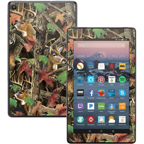  MightySkins Skin Compatible with Amazon Kindle Fire 7 (2017) - Buck Camo | Protective, Durable, and Unique Vinyl Decal wrap Cover | Easy to Apply, Remove, and Change Styles | Made