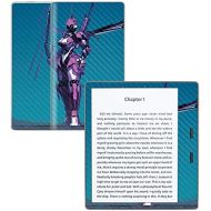 MightySkins Carbon Fiber Skin for Amazon Kindle Oasis 7 (9th Gen) - Angelic | Protective, Durable Textured Carbon Fiber Finish | Easy to Apply, Remove, and Change Styles | Made in
