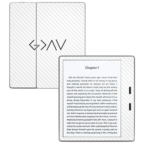  MightySkins Carbon Fiber Skin for Amazon Kindle Oasis 7 (9th Gen) - God is Greater | Protective, Durable Textured Carbon Fiber Finish | Easy to Apply, Remove, and Change Styles | M