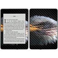 MightySkins Carbon Fiber Skin for Amazon Kindle Paperwhite 2018 (Waterproof Model) - Colors Dont Run | Protective, Durable Textured Carbon Fiber Finish | Easy to Apply, Remove| Mad