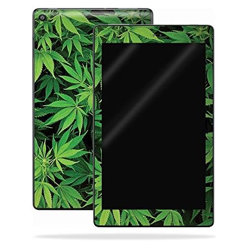  MightySkins Skin Compatible with Amazon Kindle Fire HD 8 (2017) - Weed | Protective, Durable, and Unique Vinyl Decal wrap Cover | Easy to Apply, Remove, and Change Styles | Made in