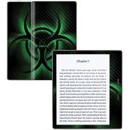 MightySkins Carbon Fiber Skin for Amazon Kindle Oasis 7 (9th Gen) - Bio Glare | Protective, Durable Textured Carbon Fiber Finish | Easy to Apply, Remove, and Change Styles | Made i