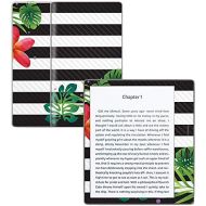 MightySkins Carbon Fiber Skin for Amazon Kindle Oasis 7 (9th Gen) - Tropical Stripes | Protective, Durable Textured Carbon Fiber Finish | Easy to Apply, Remove, and Change Styles |