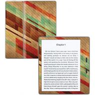 MightySkins Carbon Fiber Skin for Amazon Kindle Oasis 7 (9th Gen) - Abstract Wood | Protective, Durable Textured Carbon Fiber Finish | Easy to Apply, Remove, and Change Styles | Ma