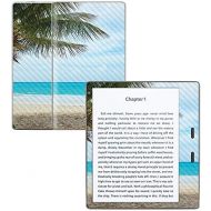 MightySkins Carbon Fiber Skin for Amazon Kindle Oasis 7 (9th Gen) - Beach Bum | Protective, Durable Textured Carbon Fiber Finish | Easy to Apply, Remove, and Change Styles | Made i