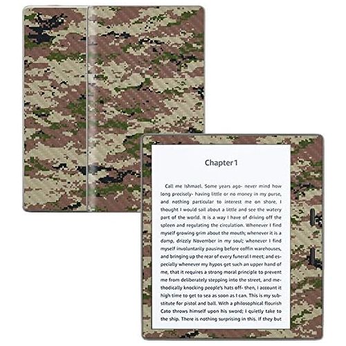  MightySkins Carbon Fiber Skin for Amazon Kindle Oasis 7 (9th Gen) - Urban Camo | Protective, Durable Textured Carbon Fiber Finish | Easy to Apply, Remove, and Change Styles | Made