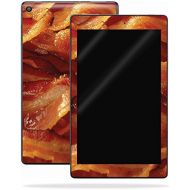 MightySkins Skin Compatible with Amazon Kindle Fire HD 8 (2017) - Bacon | Protective, Durable, and Unique Vinyl Decal wrap Cover | Easy to Apply, Remove, and Change Styles | Made i
