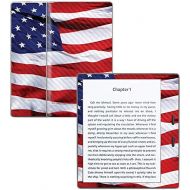 MightySkins Carbon Fiber Skin for Amazon Kindle Oasis 7 (9th Gen) - American Flag | Protective, Durable Textured Carbon Fiber Finish | Easy to Apply, Remove, and Change Styles | Ma