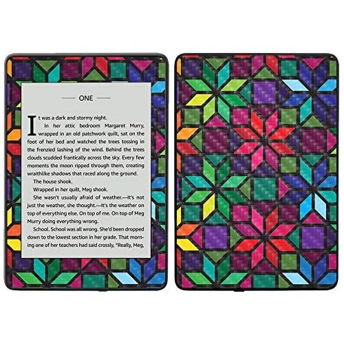  MightySkins Carbon Fiber Skin for Amazon Kindle Paperwhite 2018 (Waterproof Model) - Biohazard | Protective, Durable Textured Carbon Fiber Finish | Easy to Apply, Remove| Made in T