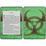 MightySkins Carbon Fiber Skin for Amazon Kindle Paperwhite 2018 (Waterproof Model) - Biohazard | Protective, Durable Textured Carbon Fiber Finish | Easy to Apply, Remove| Made in T