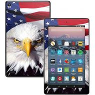 MightySkins Skin Compatible with Amazon Kindle Fire 7 (2017) - America Strong | Protective, Durable, and Unique Vinyl Decal wrap Cover | Easy to Apply, Remove, and Change Styles |