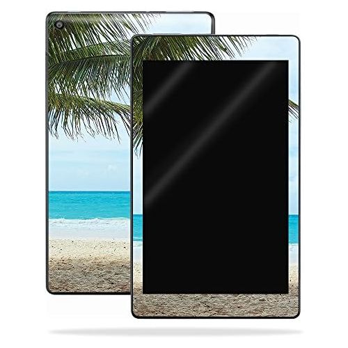  MightySkins Skin Compatible with Amazon Kindle Fire HD 8 (2017) - Beach Bum | Protective, Durable, and Unique Vinyl Decal wrap Cover | Easy to Apply, Remove, and Change Styles | Ma