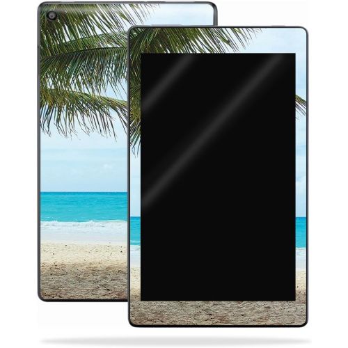  MightySkins Skin Compatible with Amazon Kindle Fire HD 8 (2017) - Beach Bum | Protective, Durable, and Unique Vinyl Decal wrap Cover | Easy to Apply, Remove, and Change Styles | Ma