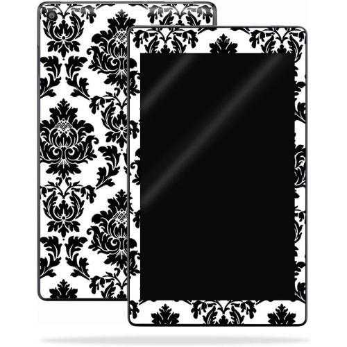  MightySkins Skin Compatible with Amazon Kindle Fire HD 10 (2017) - Vintage Damask | Protective, Durable, and Unique Vinyl Decal wrap Cover | Easy to Apply, Remove, and Change Style