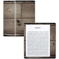 MightySkins Carbon Fiber Skin for Amazon Kindle Oasis 7 (9th Gen) - Wooden | Protective, Durable Textured Carbon Fiber Finish | Easy to Apply, Remove, and Change Styles | Made in T