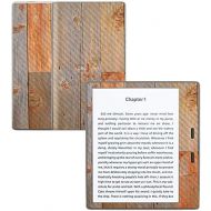 MightySkins Carbon Fiber Skin for Amazon Kindle Oasis 7 (9th Gen) - Barnwood | Protective, Durable Textured Carbon Fiber Finish | Easy to Apply, Remove, and Change Styles | Made in