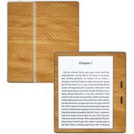 MightySkins Carbon Fiber Skin for Amazon Kindle Oasis 7 (9th Gen) - Birch Wood | Protective, Durable Textured Carbon Fiber Finish | Easy to Apply, Remove, and Change Styles | Made