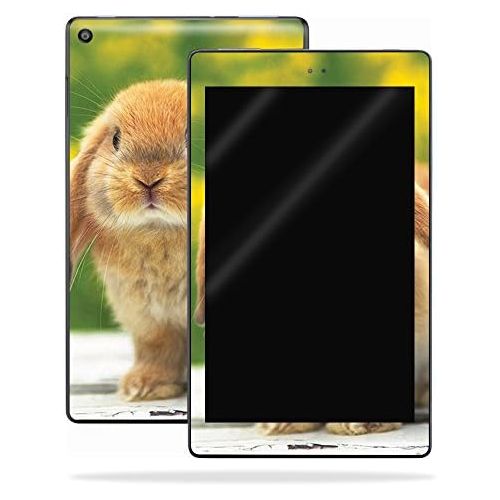  MightySkins Skin Compatible with Amazon Kindle Fire HD 8 (2017) - Rabbit | Protective, Durable, and Unique Vinyl Decal wrap Cover | Easy to Apply, Remove, and Change Styles | Made