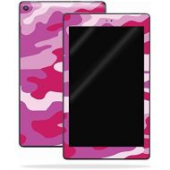 MightySkins Skin Compatible with Amazon Kindle Fire HD 10 (2017) - Pink Camo | Protective, Durable, and Unique Vinyl Decal wrap Cover | Easy to Apply, Remove, and Change Styles | M