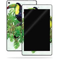 MightySkins Skin Compatible with Amazon Kindle Fire HD 8 (2017) - Toucan Friends | Protective, Durable, and Unique Vinyl Decal wrap Cover | Easy to Apply, Remove, and Change Styles