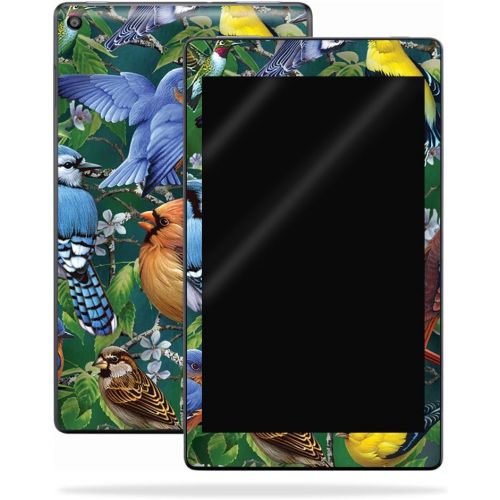  MightySkins Skin Compatible with Amazon Kindle Fire HD 8 (2017) - Backyard Gathering | Protective, Durable, and Unique Vinyl Decal wrap Cover | Easy to Apply, Remove | Made in The