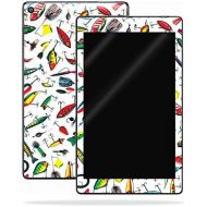 MightySkins Skin Compatible with Amazon Kindle Fire HD 8 (2017) - Bright Lures | Protective, Durable, and Unique Vinyl Decal wrap Cover | Easy to Apply, Remove, and Change Styles |