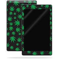 MightySkins Skin Compatible with Amazon Kindle Fire HD 10 (2017) - Marijuana | Protective, Durable, and Unique Vinyl Decal wrap Cover | Easy to Apply, Remove, and Change Styles | M