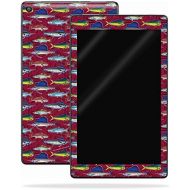 MightySkins Skin Compatible with Amazon Kindle Fire HD 10 (2017) - Saltwater Collage | Protective, Durable, and Unique Vinyl Decal wrap Cover | Easy to Apply, Remove | Made in The