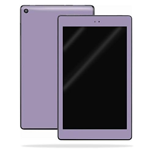  MightySkins Skin Compatible with Amazon Kindle Fire HD 10 (2017) - Solid Lavender | Protective, Durable, and Unique Vinyl Decal wrap Cover | Easy to Apply, Remove, and Change Style