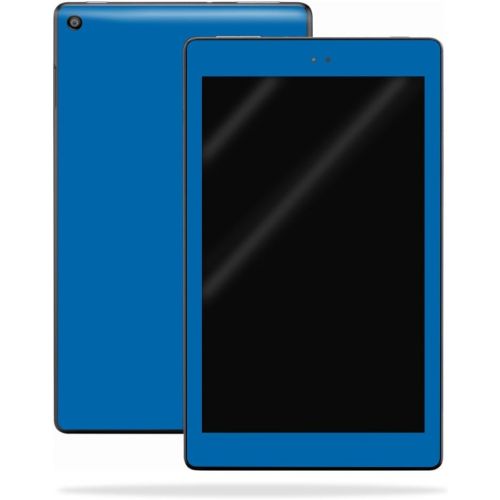  MightySkins Skin Compatible with Amazon Kindle Fire HD 10 (2017) - Solid Blue | Protective, Durable, and Unique Vinyl Decal wrap Cover | Easy to Apply, Remove, and Change Styles |