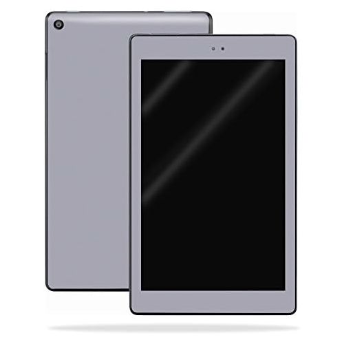  MightySkins Skin Compatible with Amazon Kindle Fire HD 10 (2017) - Solid Gray | Protective, Durable, and Unique Vinyl Decal wrap Cover | Easy to Apply, Remove, and Change Styles |