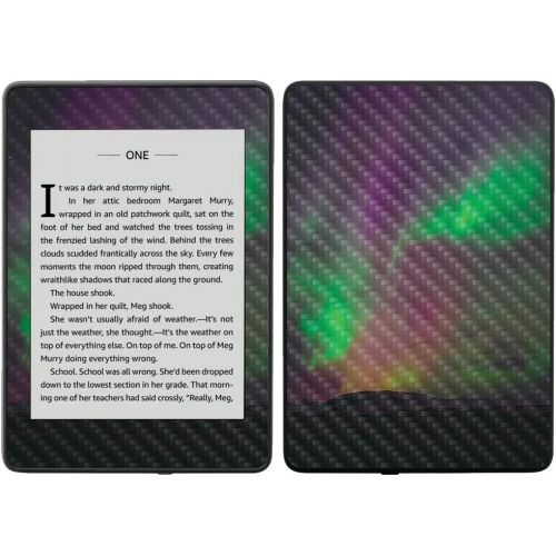  MightySkins Carbon Fiber Skin for Amazon Kindle Paperwhite 2018 (Waterproof Model) - Acid | Protective, Durable Textured Carbon Fiber Finish | Easy to Apply, Remove| Made in The US