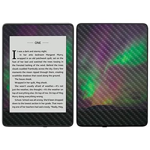  MightySkins Carbon Fiber Skin for Amazon Kindle Paperwhite 2018 (Waterproof Model) - Acid | Protective, Durable Textured Carbon Fiber Finish | Easy to Apply, Remove| Made in The US